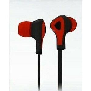 VEME Active Series Ergonomic 3.5 Earbuds - Premium Sound Quality Red B11